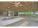 Charming outdoor picnic area with ceiling fans and multiple wooden picnic tables at 1325 Moss Path, Mount Pleasant, SC 29464