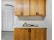 Butler's pantry with cabinetry, countertop and modern lighting at 14 Lockwood Dr # 1C, Charleston, SC 29401
