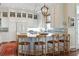Kitchen island featuring marble countertops, custom cabinets, and stainless steel appliances at 15 Rutledge Ave, Charleston, SC 29401