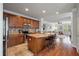 Kitchen featuring stainless appliances, granite countertops, and convenient island seating at 1589 Bluewater Way, Charleston, SC 29414
