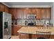 Well-equipped kitchen with stainless steel appliances and spacious granite countertops at 1589 Bluewater Way, Charleston, SC 29414