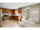 Well-lit kitchen with stainless steel appliances, a tiled floor, and a casual dining area at 167 Decatur Dr, Summerville, SC 29486
