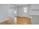 Open living space with hardwood floors and easy access to outdoor patio at 1986 Elaine St, Johns Island, SC 29455