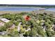 Scenic aerial shot of the neighborhood and surrounding area with rivers, parks, and neighborhood feel at 3 Birmingham Ct, Charleston, SC 29407