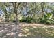 Lush backyard with mature trees, offering a serene and private outdoor space at 3 Birmingham Ct, Charleston, SC 29407