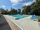 Sunny community pool with many lanes offers space for swimming and recreation at 3 Birmingham Ct, Charleston, SC 29407
