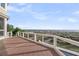 Spacious outdoor deck with ocean views, perfect for relaxing and entertaining at 3128 Palmetto Blvd, Edisto Island, SC 29438