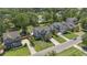 Aerial view of the property showcasing the home, yard, and neighborhood at 4019 Cascades Thrust, Summerville, SC 29483