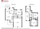 Floor plans of both the main level and upper level, showing layout and dimensions at 402 Bay Creek Dr, Charleston, SC 29414