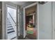 View of a basement staircase, leading to a finished section at 413 Station 22 1/2 St, Sullivans Island, SC 29482
