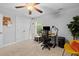 Bright home office with natural light, desk, and closet at 4524 Orr St, North Charleston, SC 29405