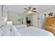 Inviting bedroom featuring two beds, ceiling fan, and neutral decor at 4856 Green Dolphin Way # Share 7, Kiawah Island, SC 29455