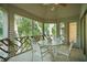 Cozy screened-in patio offering views of lush greenery and outdoor space at 4856 Green Dolphin Way # Share 7, Kiawah Island, SC 29455