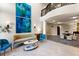Bright lobby boasts soaring ceilings, comfortable seating, and stylish decor at 498 Albemarle Rd # 207, Charleston, SC 29407