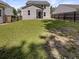 Spacious backyard with a lush lawn and fence, perfect for outdoor enjoyment at 529 Delafield Dr # 529, Summerville, SC 29483