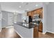 Stylish kitchen with granite countertops, stainless appliances, and ample counter space at 822 Rue Dr, Charleston, SC 29414