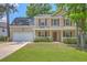 Charming two-story home with a well-manicured lawn and inviting front porch at 8632 Madelyn St, North Charleston, SC 29406