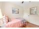 Comfortable bedroom with neutral walls, hardwood floors, with a view to the outdoor scenery at 1337 Horseshoe Bnd, Mount Pleasant, SC 29464