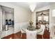 Bright dining room with glass table and views to other rooms in the home at 139 Spindle Way, Goose Creek, SC 29445