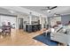 An open-concept living space with modern kitchen and dining areas at 1406 Glencoe Dr, Mount Pleasant, SC 29464