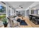 A bright living room with hardwood floors and plenty of natural light at 1406 Glencoe Dr, Mount Pleasant, SC 29464