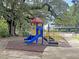 Colorful playground with a slide and stairs, inviting children to play in a safe and engaging environment at 1406 Glencoe Dr, Mount Pleasant, SC 29464