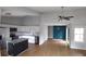 Modern kitchen featuring stainless steel appliances, granite countertops, and ample cabinet space at 148 Lancashire Rd, Summerville, SC 29486
