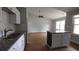 Bright kitchen with granite countertops, stainless steel appliances, and an island at 148 Lancashire Rd, Summerville, SC 29486