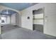 Hallway with elevator and doors, featuring blue ceiling, neutral walls, and tile accents at 2014 Basildon Rd, Mount Pleasant, SC 29466