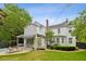 Large backyard with a pool, and covered patio is beautifully landscaped at 2158 Westrivers Rd, Charleston, SC 29412