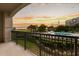 Enjoy spectacular views of the community pool from the private balcony at 222 S Plaza Ct, Mount Pleasant, SC 29464
