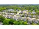 Aerial view of a suburban neighborhood with lush greenery and well-maintained homes, showcasing community charm at 2254 Show Basket Way, Mount Pleasant, SC 29466