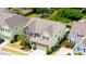 An aerial view showcases the manicured lawn and lush landscaping of this lovely home at 2254 Show Basket Way, Mount Pleasant, SC 29466