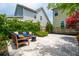 Inviting back patio with pavers and cushioned seating, perfect for outdoor relaxation and entertaining at 2254 Show Basket Way, Mount Pleasant, SC 29466