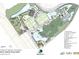 Site plan of rec center featuring athletic fields, a stage, ponds, and wetlands at 2254 Show Basket Way, Mount Pleasant, SC 29466