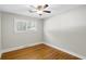 Empty bedroom with hardwood floors and natural light at 2404 Menola Ave, Charleston, SC 29414