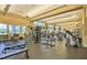 Bright community gym featuring modern exercise equipment, weights, and plenty of natural light at 2624 Jenkins Point Rd, Seabrook Island, SC 29455