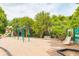 Outdoor playground featuring slides, swings, and climbing structures for enjoyment at 2624 Jenkins Point Rd, Seabrook Island, SC 29455
