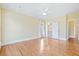 Open bedroom with hardwood floors and attached bathroom at 3101 S Shore Dr, Charleston, SC 29407