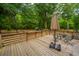 Outdoor deck with seating at 312 Piney Grove Rd, Cross, SC 29436