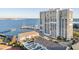 Scenic high-rise building overlooking the harbor with multiple residences and marina access with docked sailboats at 330 Concord St # 2F, Charleston, SC 29401