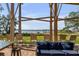 Inviting pavilion with comfortable seating and stunning waterfront views for relaxation at 332 Bayley Rd, Daniel Island, SC 29492
