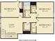 Second floor plan featuring four bedrooms, a loft, and a bathroom layout at 332 Pine Crest View Dr, Summerville, SC 29486