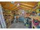 Shed interior with tools and equipment, providing storage and workspace at 3801 Canary Ct, North Charleston, SC 29420