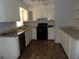 Modern kitchen with stainless steel appliances, granite counter tops, and wood floors at 409 Robin Dr, Goose Creek, SC 29445