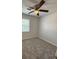 Bedroom with carpet, one window, a ceiling fan, and plenty of natural light at 4324 Purdue Dr, North Charleston, SC 29418