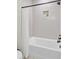 Clean bathroom with white tiled shower and neutral accents at 503 Ivy Green Ln, Summerville, SC 29486