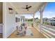 Inviting covered porch with outdoor seating and neighborhood views at 503 Ivy Green Ln, Summerville, SC 29486