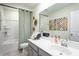Bathroom featuring vanity with mirror and tub/shower combo at 543 Verdi Dr, Summerville, SC 29486
