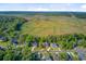 Picturesque aerial view of homes and marsh landscape, offering a serene residential setting at 5433 Clearview Dr, North Charleston, SC 29420
